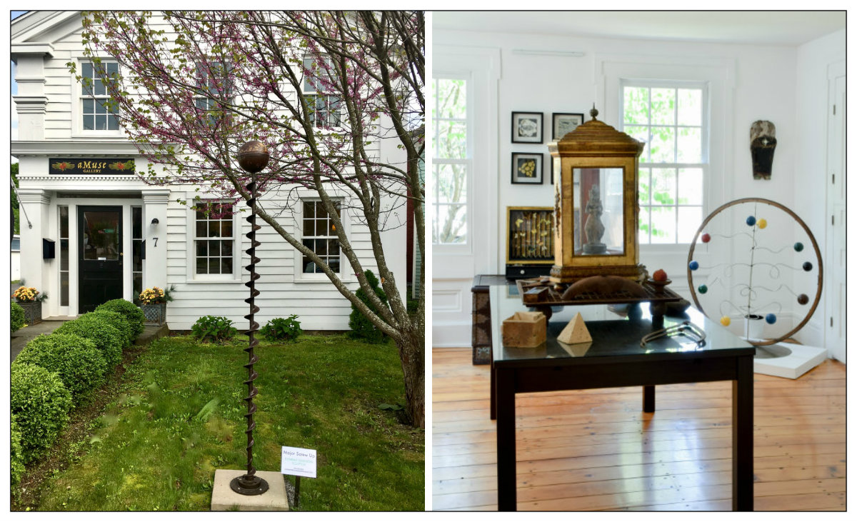 aMuse Gallery, photo by Janice Patterson; interior, photo by Julia Kostreva aMuse Gallery, photo by Janice Patterson; interior, photo by Julia Kostreva