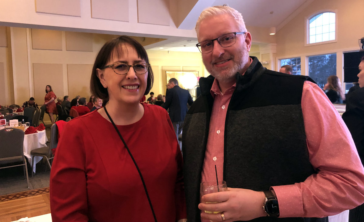 Karen Schoenrock and Tim Coe