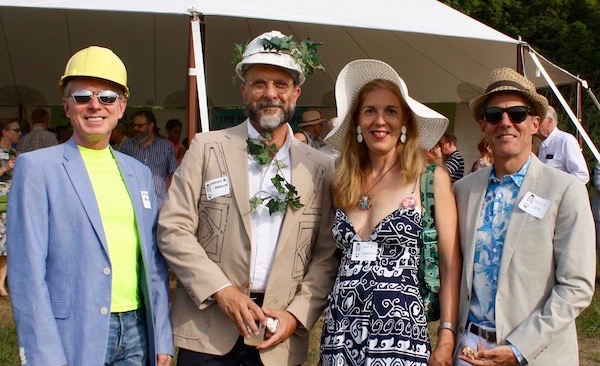 Hunt Real Estate&rsquo;s&nbsp;Paul Barrett, Director of the&nbsp;Evergreen Museum and Library&nbsp;at Johns Hopkins&nbsp;Jim Abbott, neurobiologists&nbsp;Dr. Leslie Vosshall&nbsp;and&nbsp;Dr. Kevin Lee.