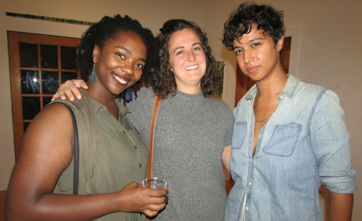 Bryanna Bradley, composer May Oskan and Rad Pereira Bryanna Bradley, composer May Oskan and Rad Pereira