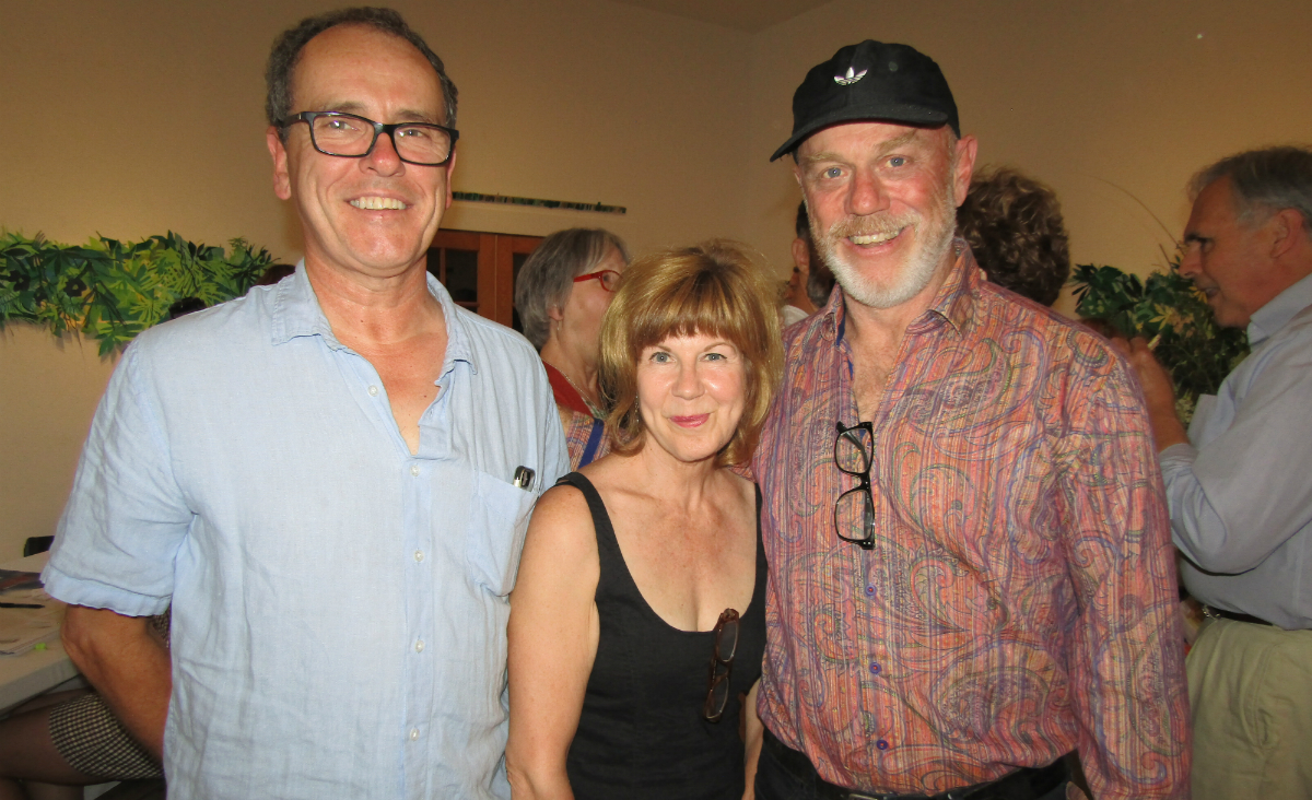 Musician Joe Rose, realtor Lori Rose and photographer Ogden Gigli Musician Joe Rose, realtor Lori Rose and photographer Ogden Gigli