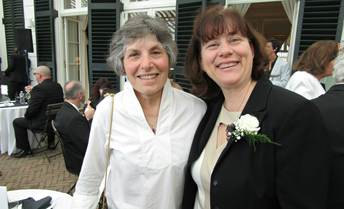 Marge Cohan and Mass. State Representative Tricia Farley-Bouvier