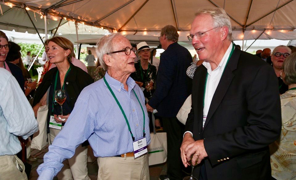 Ben Rosen and Christopher Hill at Kent Presents 2017.