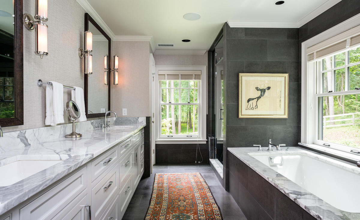 Master bathroom