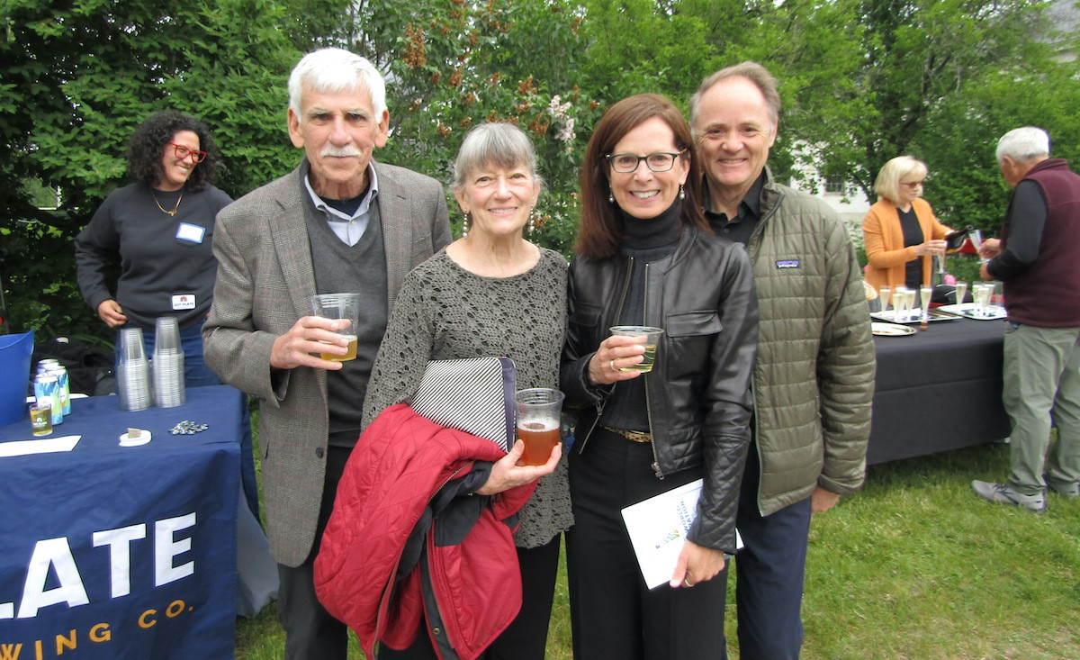 Andy and Pamela Breslin with&nbsp;Leslie Ioffredo and Tom Gunning