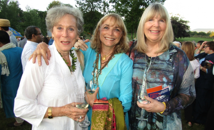 Frosty Montgomery, Karen Allen&nbsp;and&nbsp;Mary Mott&nbsp;at BIFF's summer fundraiser