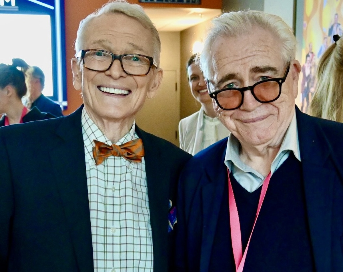 Actor Brian Cox (right), honored at BIFF 2025, with designer Bob Mackie (left). Cox, a multi-award-winning actor known for his roles in "Succession" and numerous theater productions, was the festival's featured honoree. Mackie, renowned for his costume designs for celebrities like Cher and Carol Burnett, joined the celebration.&nbsp;