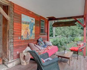 Screened porch Screened porch
