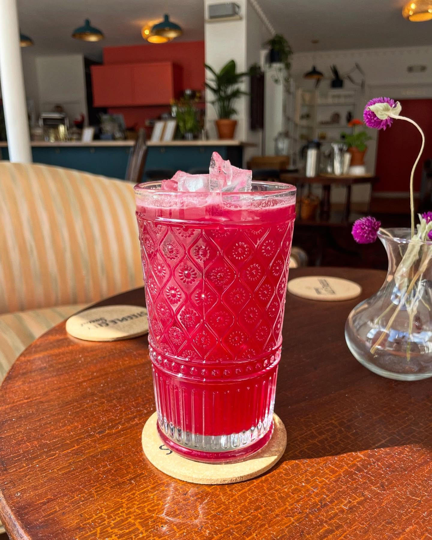 Blueberry Basil Lemonaid. Blueberry Basil Lemonaid.