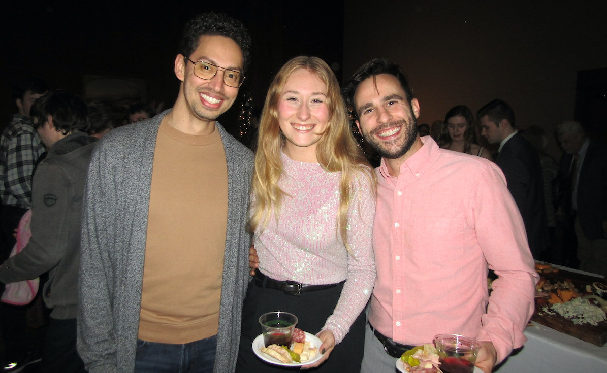 The Festival of Trees is a tradition for Gleison Pena-Ariel, Cassandra Lyon, and Nick Masiero.