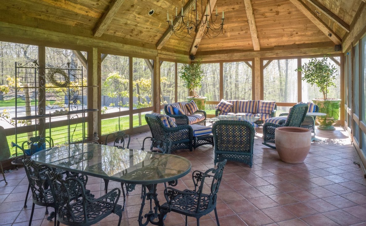 Screened porch Screened porch