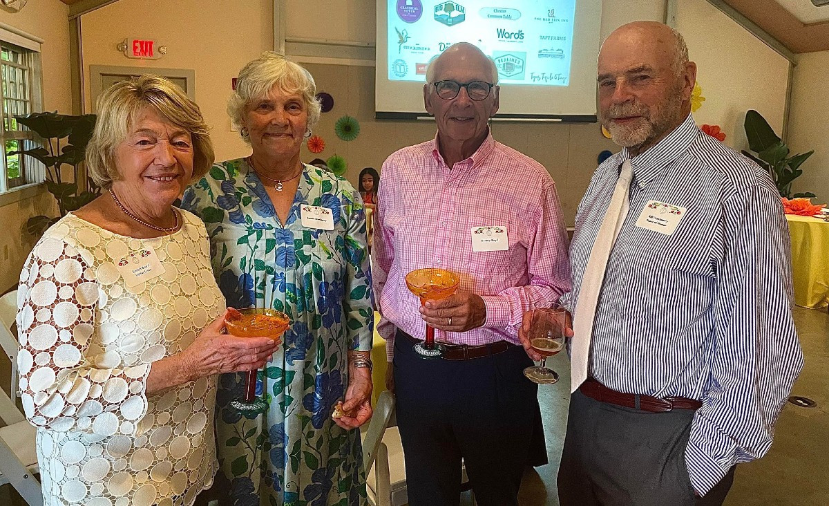 LitNet tutor Sarah Boyd,&nbsp;Susan Dunlaevy, Bronly Boyd, and honoree Bill Dunlaevy&nbsp;&nbsp;