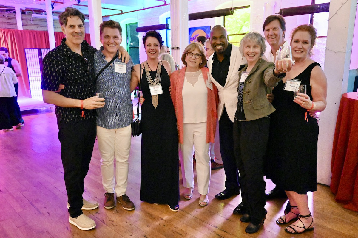 Christopher Innvar, Jason Danieley, Andrea Nunes, Julianne Boyd, Alan H. Green, Reba Evenchik, Tristan Wilson, and Peggy Pharr Wilson