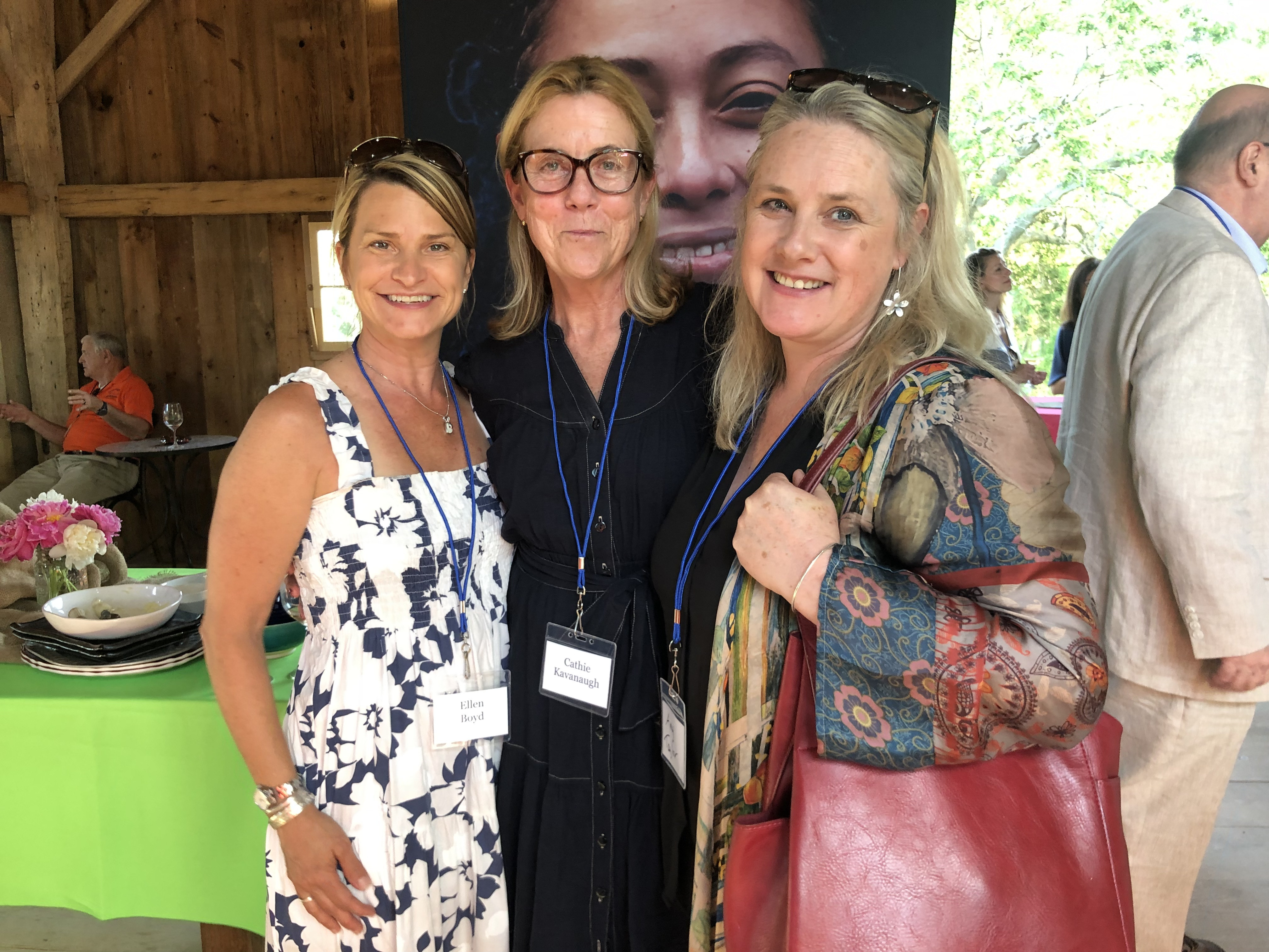 Ellen Boyd, Cathie Kavanaugh and Amy Taylor Ellen Boyd, Cathie Kavanaugh and Amy Taylor