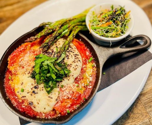 Baked short rib ravioli