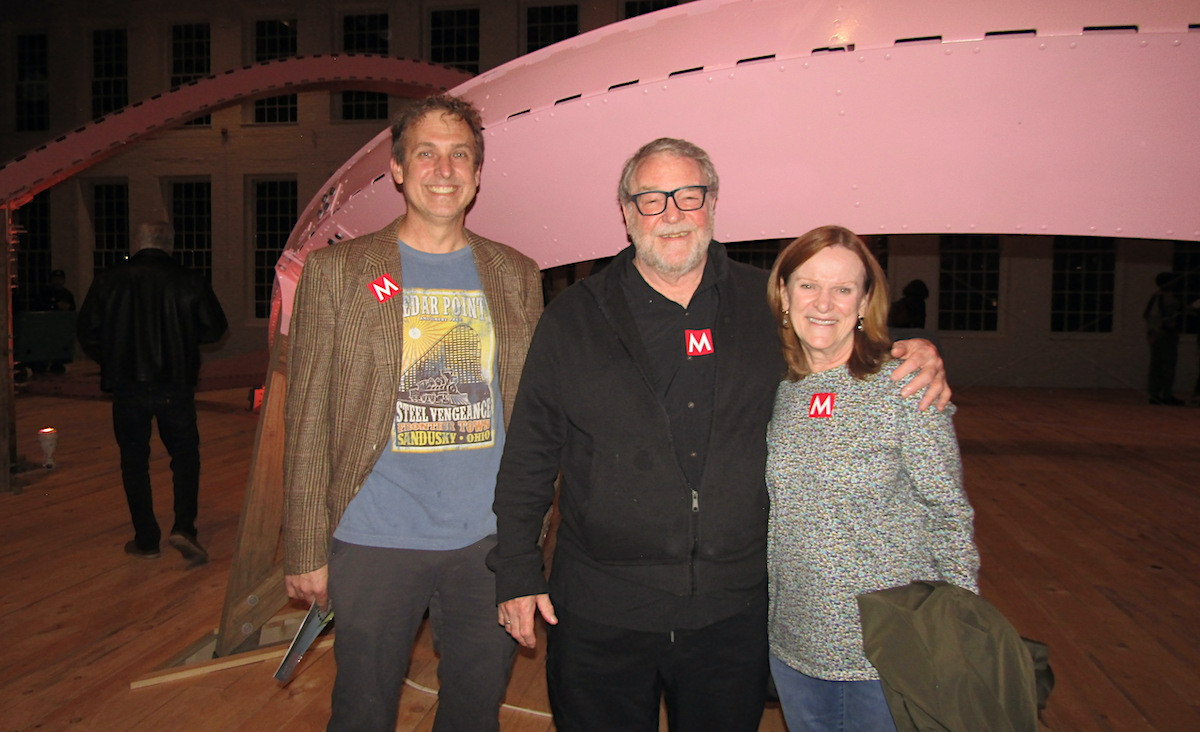 American Coaster Enthusiast Scott Marks with Bob Luhman and the lovely Lois