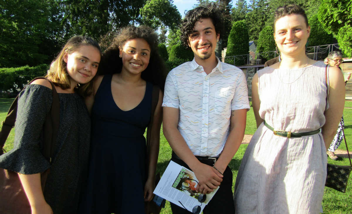 Tessa Climo, Maya Hampton VanSant, Julien Melendez and Briggin Scharf Tessa Climo, Maya Hampton VanSant, Julien Melendez and Briggin Scharf