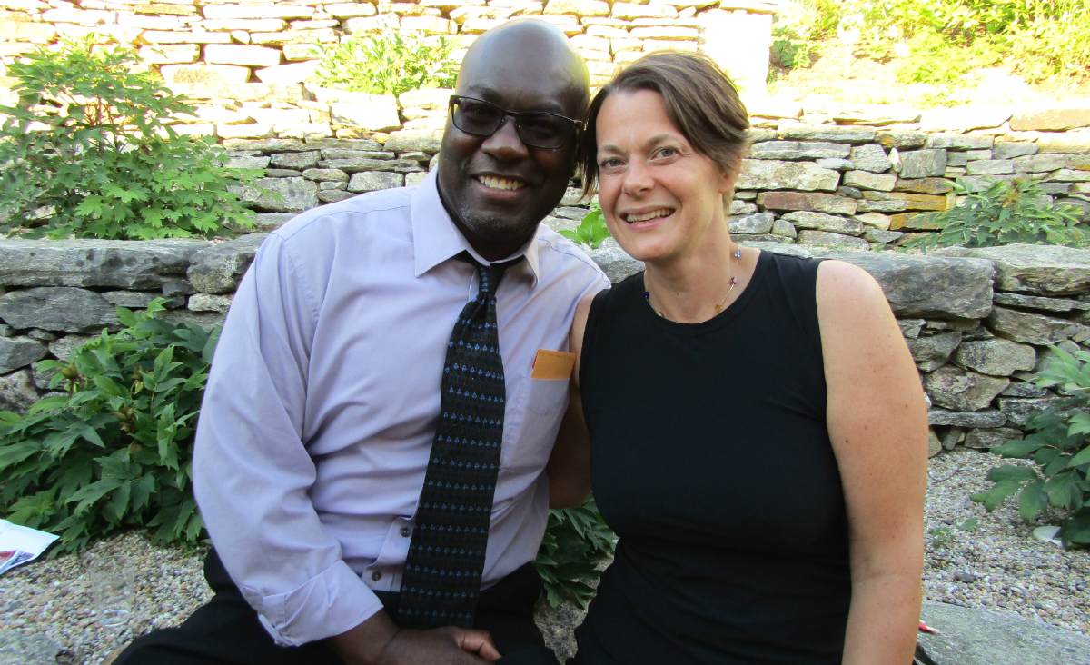 Jean-Remy Monnay and Kristen van Ginhoven Jean-Remy Monnay and Kristen van Ginhoven