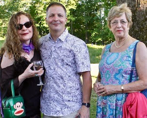 Natalie Brown, Steve Rikert of Rikert’s Auto Body and Joanne Fredenberg. Natalie Brown, Steve Rikert of Rikert’s Auto Body and Joanne Fredenberg.