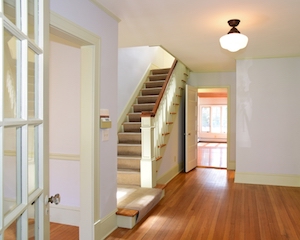 Stairs to second floor