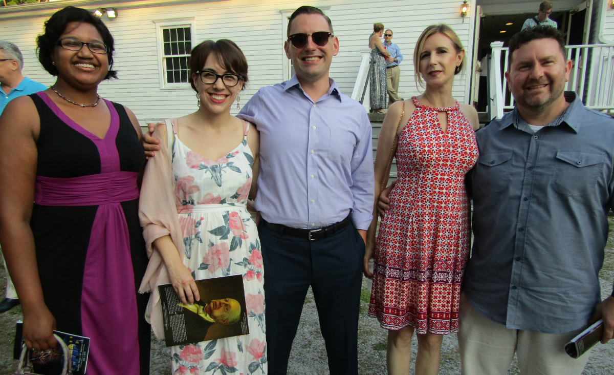 Jenn Smith, Katherine O’Neil, Brooks Sherman, Bonnie Hoskeer-Kirchner and board member Scott Kirchner Jenn Smith, Katherine O’Neil, Brooks Sherman, Bonnie Hoskeer-Kirchner and board member Scott Kirchner