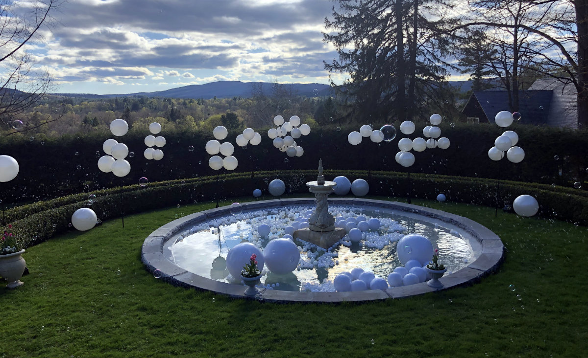 The bubble garden The bubble garden