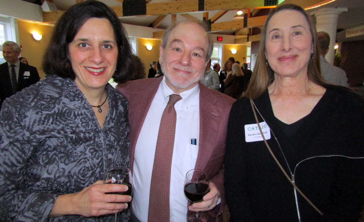  Deb Buccino, Eric Plakun and CATA founder Sandra Newman Deb Buccino, Eric Plakun and CATA founder Sandra Newman