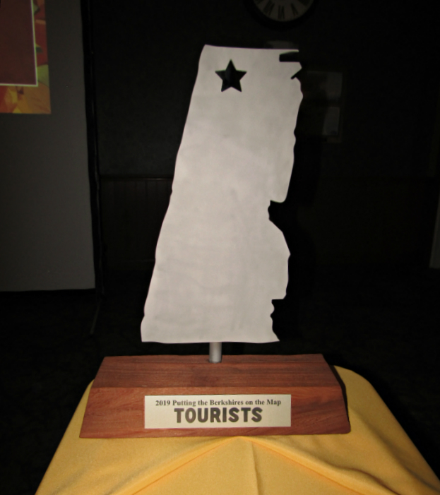 This year's award, made for TOURISTS by Neathawk Designs in Williamstown This year's award, made for TOURISTS by Neathawk Designs in Williamstown