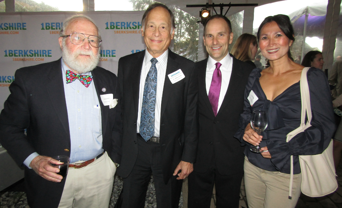 George Smith, 1Berkshire board members C. Jeffrey Cook and John Bissell, and Yuki Cohen George Smith, 1Berkshire board members C. Jeffrey Cook and John Bissell, and Yuki Cohen
