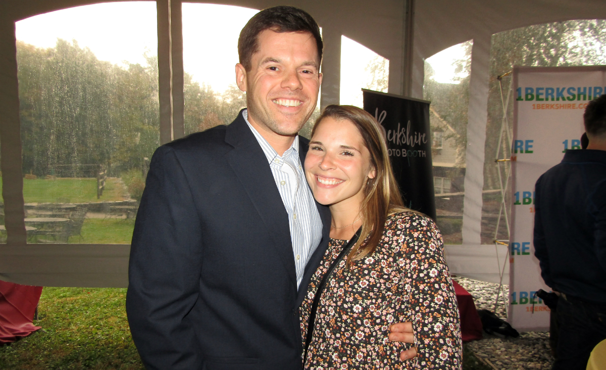 "Under 40 Change Maker" nominee Matt Tatro of North Adams restaurants Grazie and Tres Ninos, with Gabby Gauthier "Under 40 Change Maker" nominee Matt Tatro of North Adams restaurants Grazie and Tres Ninos, with Gabby Gauthier