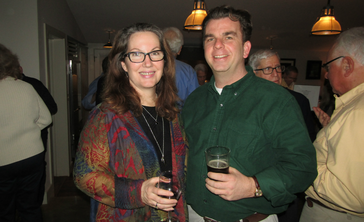 Nancy Gill and Patrick Spillman