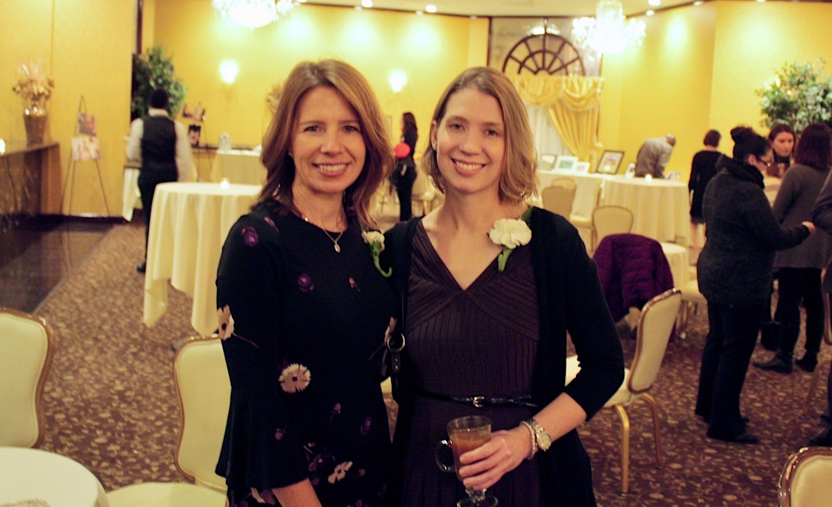 Hudson River Housing Executive Director Christa Hines and HRH Director of Strategic&nbsp;Initiatives Elizabeth Celaya.&nbsp;