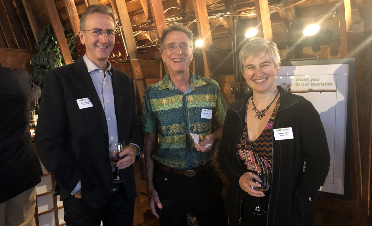 From Cary Institute: Dr. Stephen Hamilton, senior scientist; Dr. Alan Berkowitz, head of education, and Dr. Emma Rosi, aquatic ecologist From Cary Institute: Dr. Stephen Hamilton, senior scientist; Dr. Alan Berkowitz, head of education, and Dr. Emma Rosi, aquatic ecologist