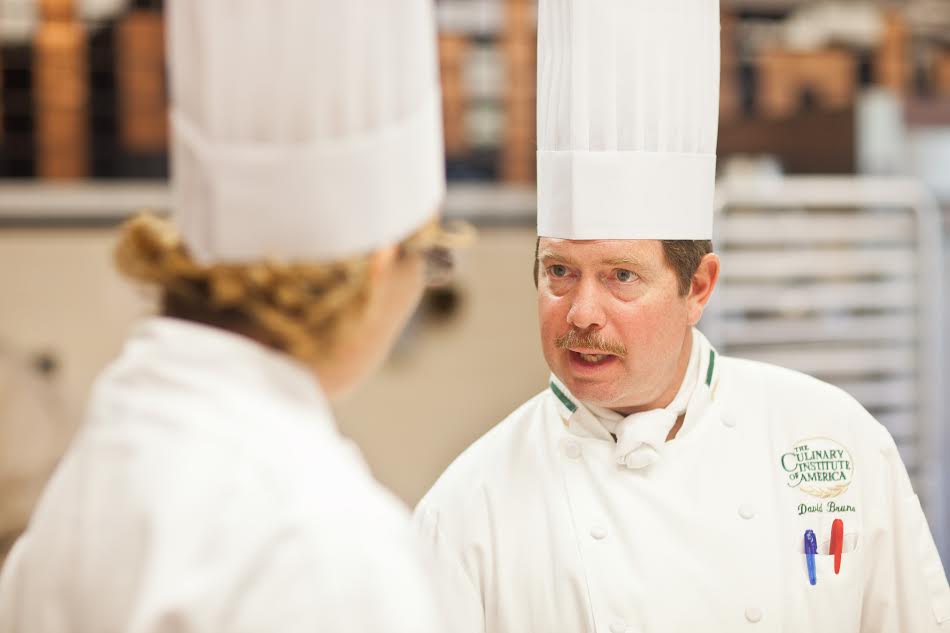 Chef David Bruno teaches a course at the CIA&nbsp;(Photo by&nbsp;Phil Mansfield)