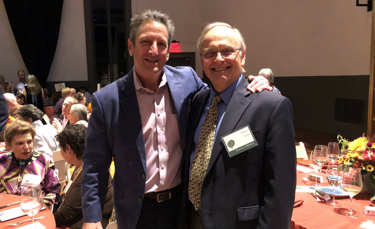 Brad Barr and Peter Paden, CLC's executive director