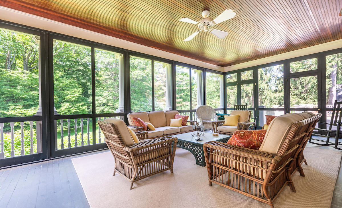 Screened porch