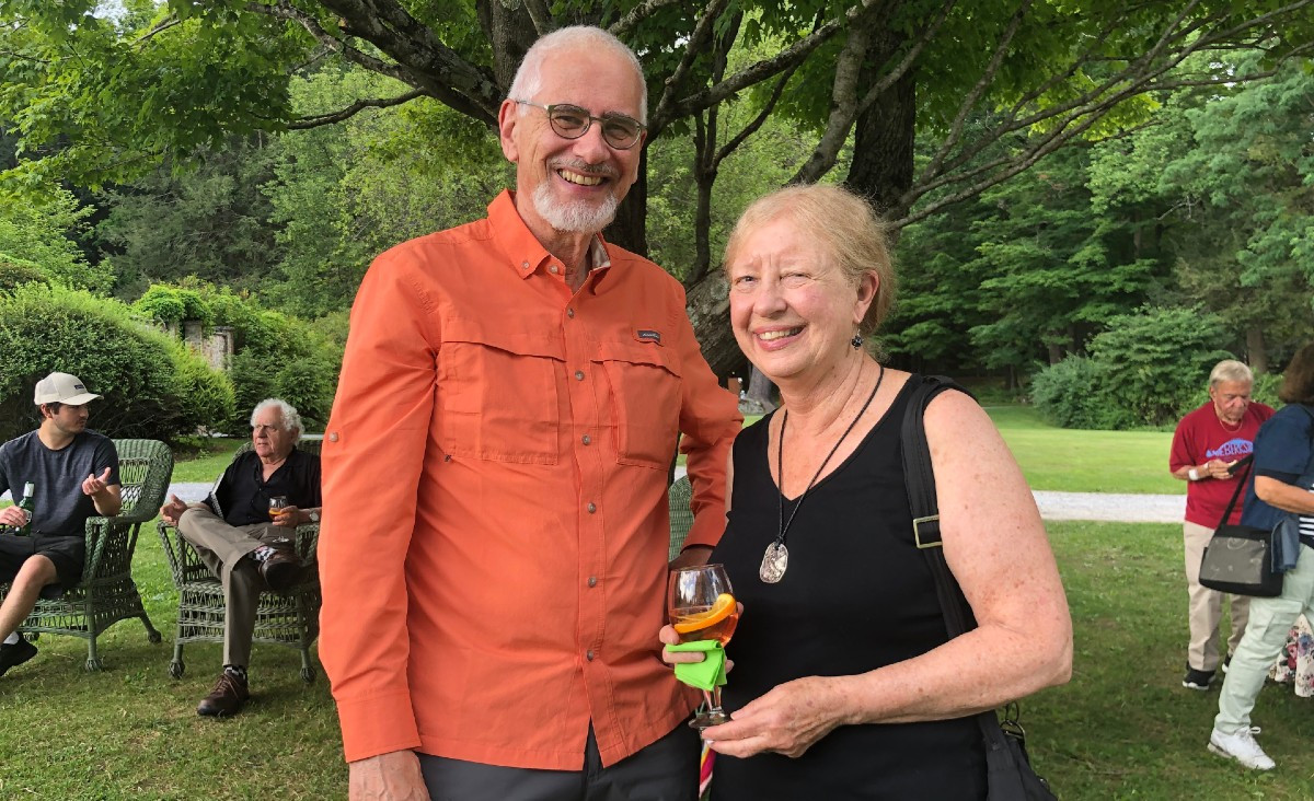 Richard Cohen, a photographer, and Linda Ciborowski