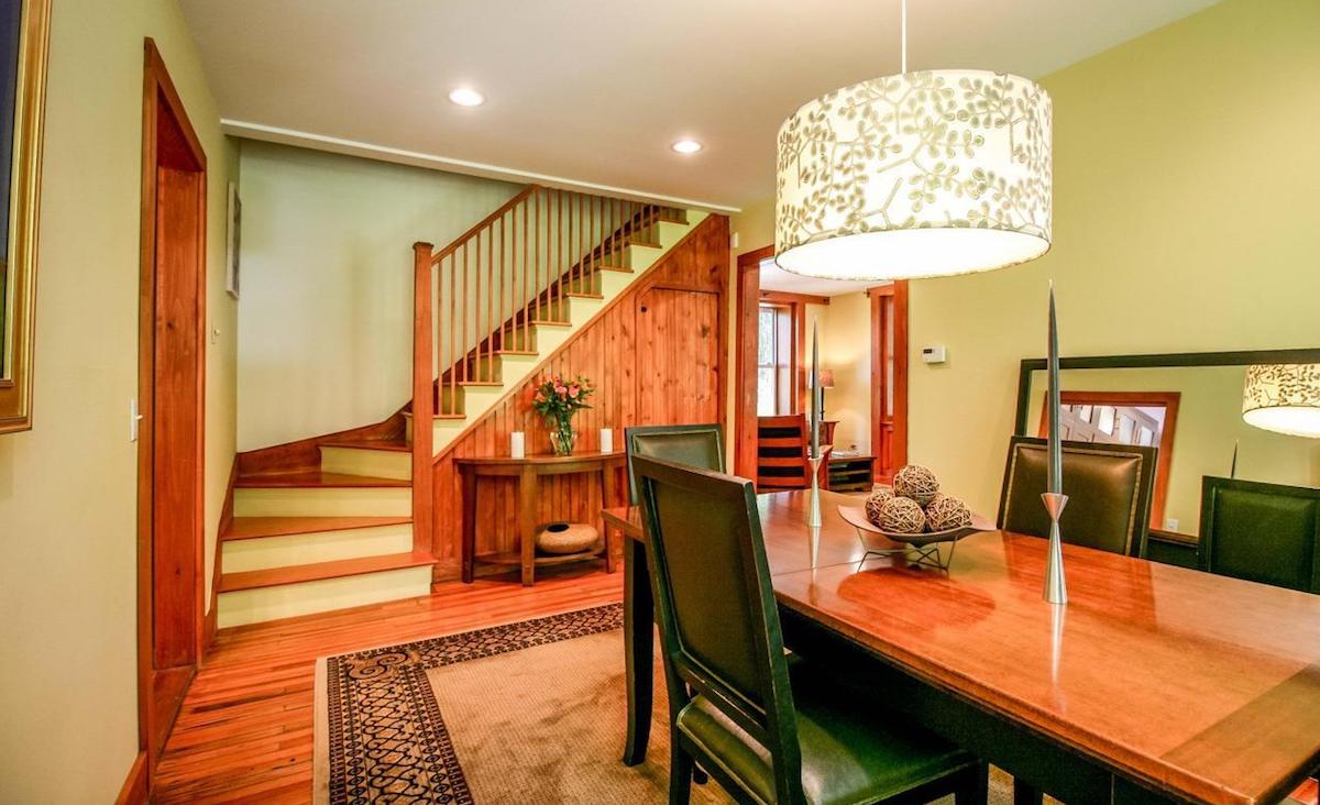 Staircase to second floor