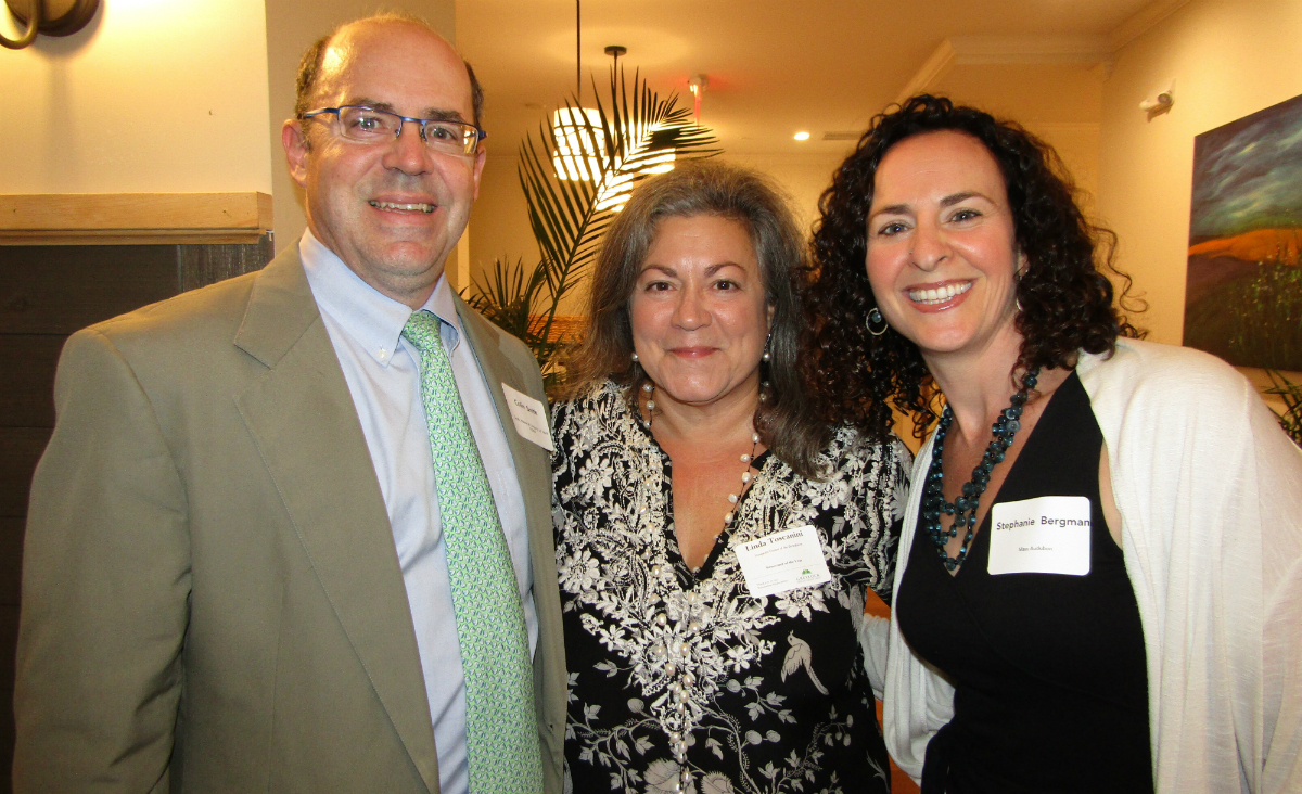 Colin Smith; Liana Toscanini, winner of the "Newcomer of the Year" award;&nbsp;and Stephanie Bergman.