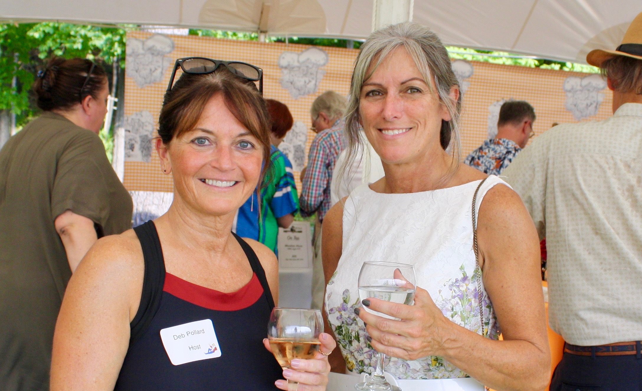 Deb Pollard and Joan Hampel