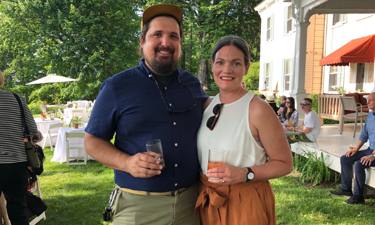 Mark Depace of Ghostrobot,&nbsp;and Kate Treacy