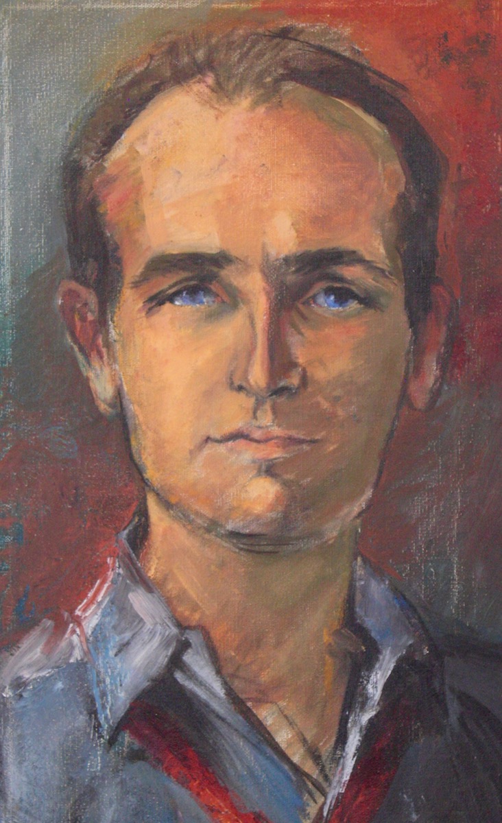 The artist as a young man. The artist as a young man.