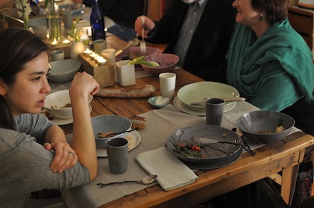 Davis Ceramics dinner party