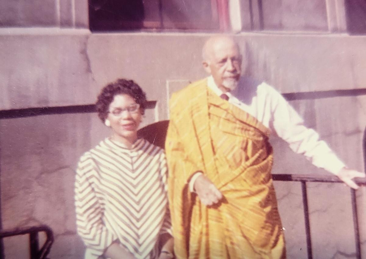 Dr. Yolande "Du Bois" Williams Irvin with her grandfather W.E.B Du Bois at&nbsp;Arthur Miller's house in the 1950s

Photos provided by BRIDGE