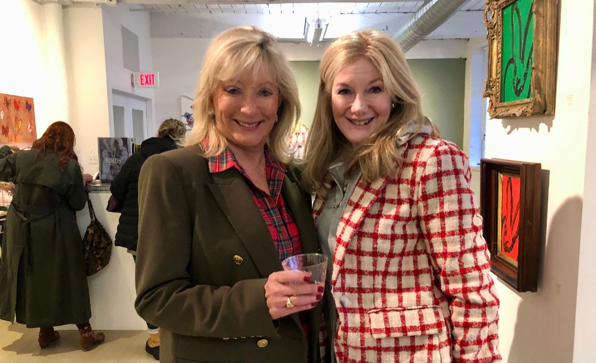 Gallery owner Jane Eckert and Ellen Beck, director of development at Berkshire Theatre Group. Gallery owner Jane Eckert and Ellen Beck, director of development at Berkshire Theatre Group.