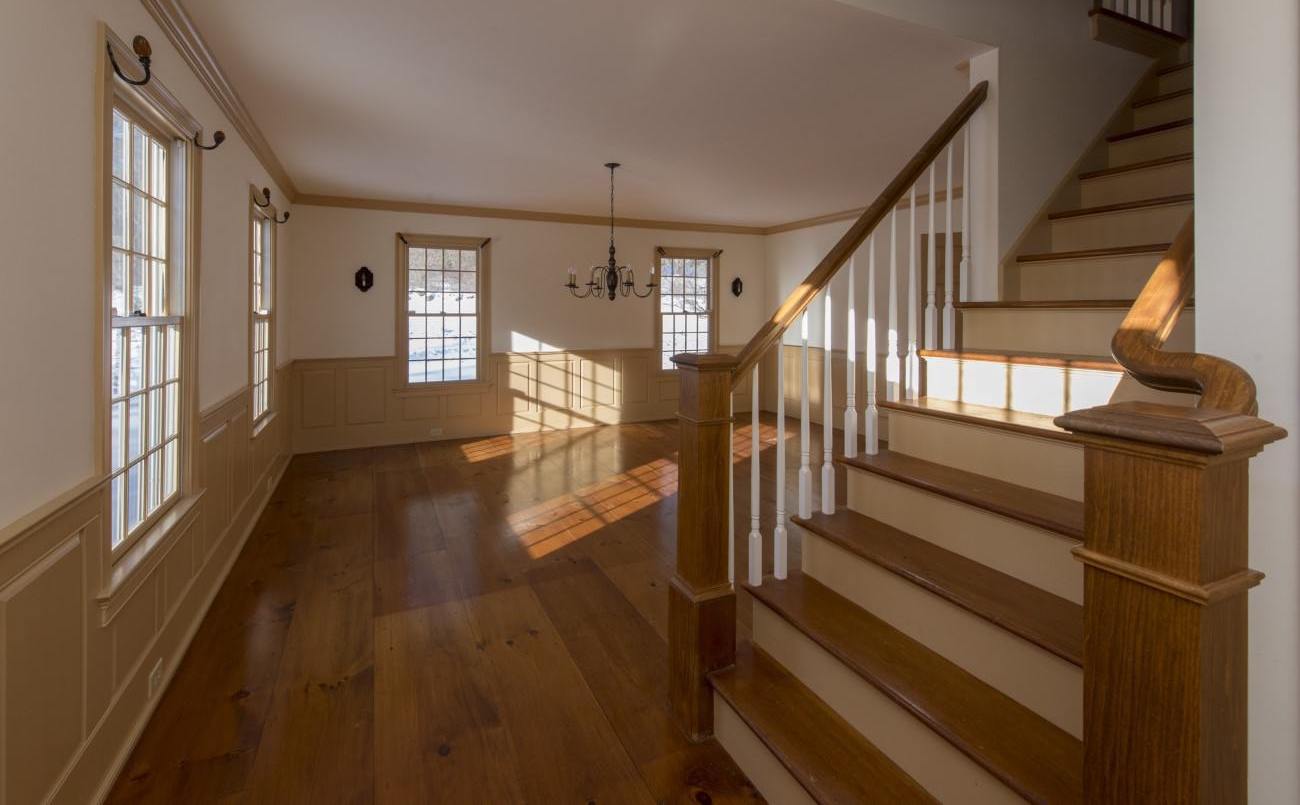 Staircase to second floor