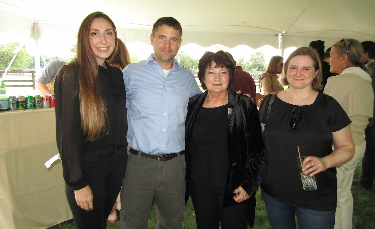 Dr. Marlena Holter, Dr. Jaret Pullen, DVM, Equine Advocates President and Founder Susan Wagner, and Dr. Marta Cercone