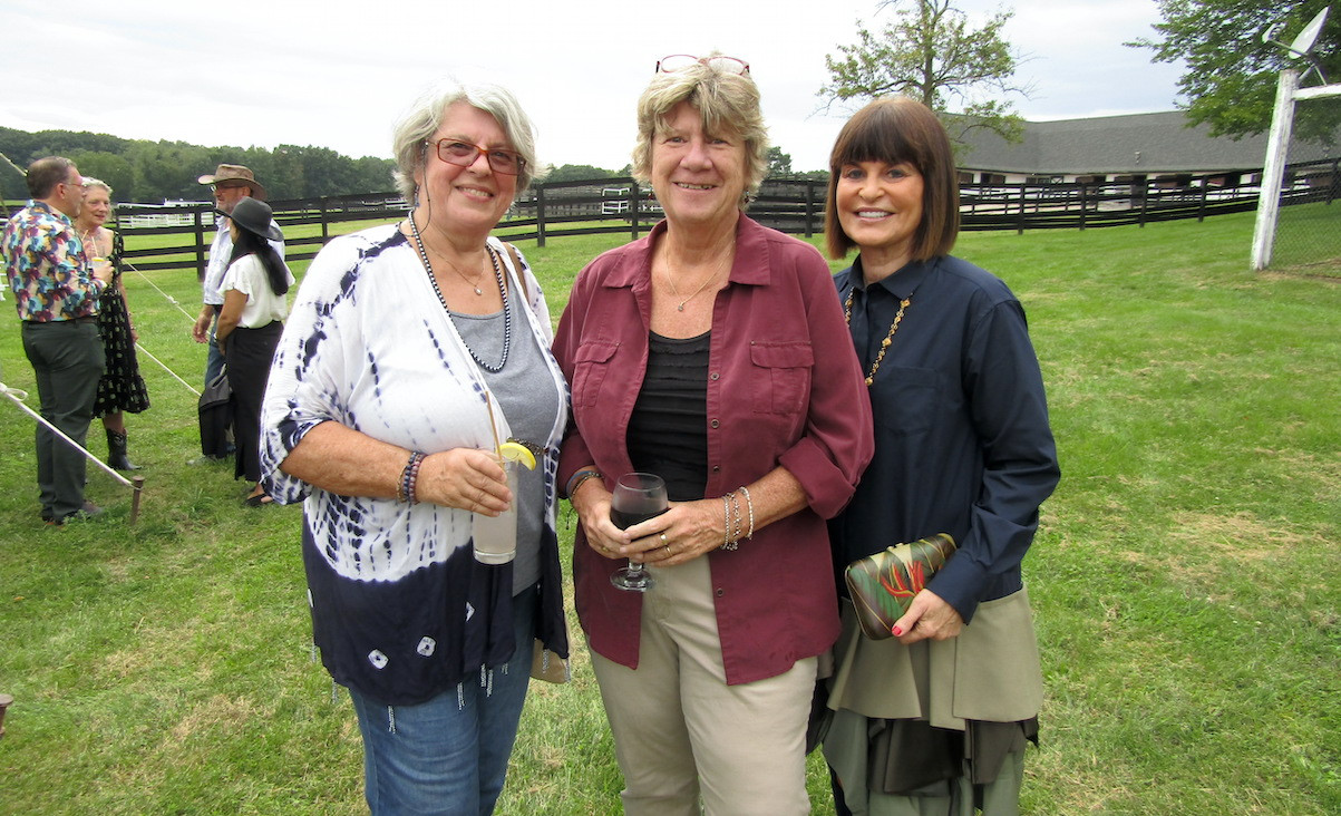 Kathy Maikis, Lil Corcoran, and Ronny Siegal