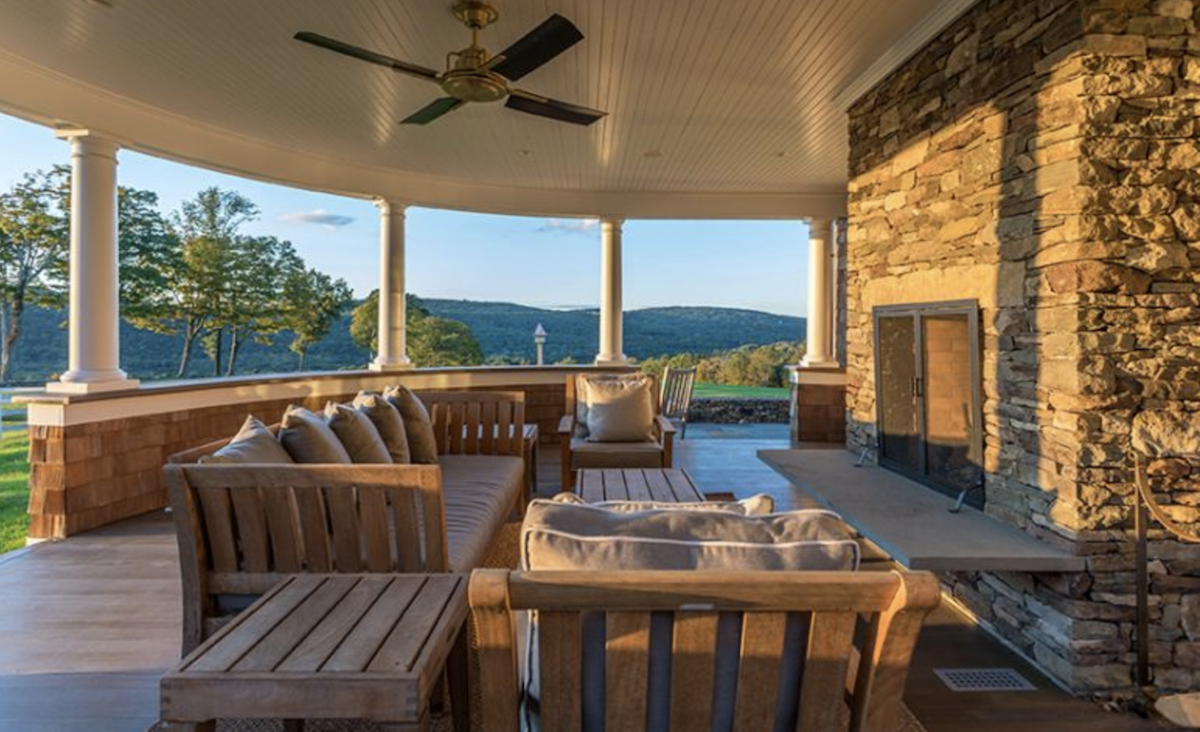 Screened porch