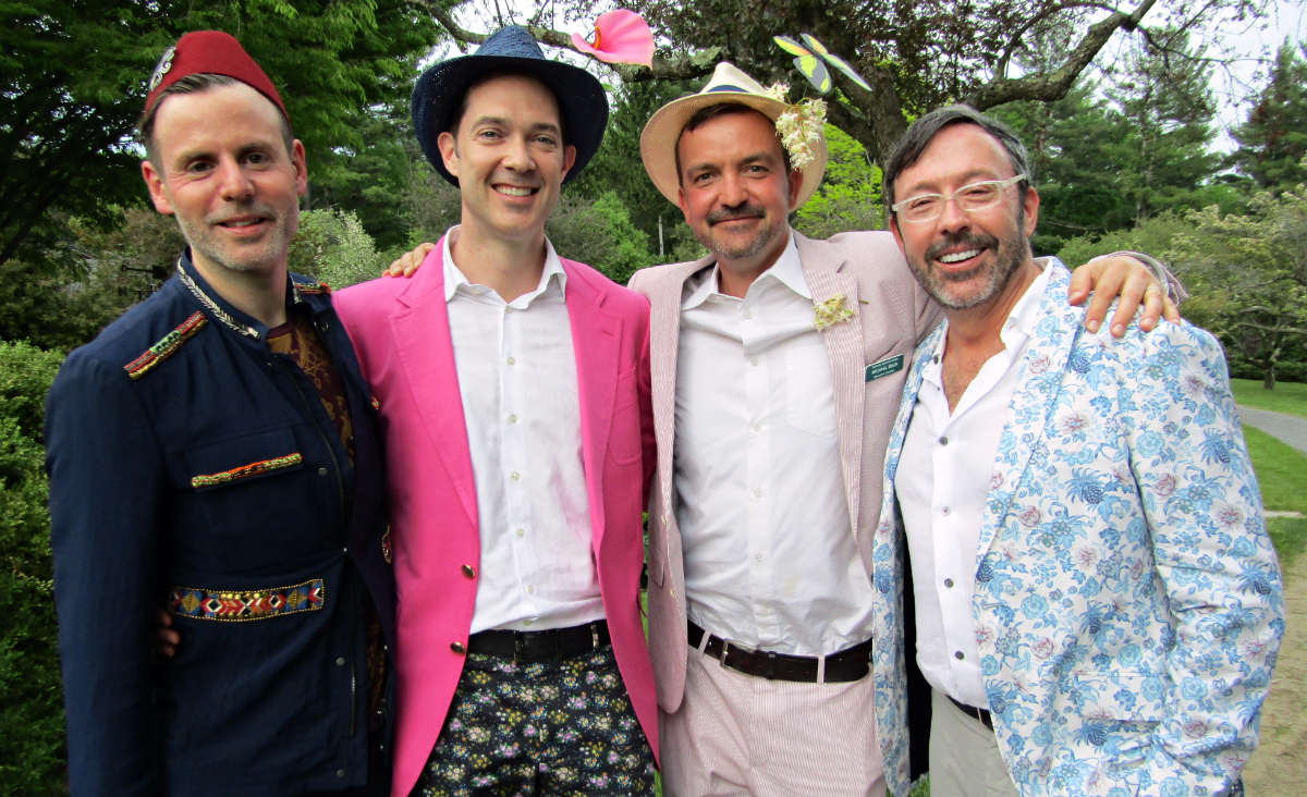Beau Buffier, Rault Kehlor, BBG’s Executive Director Michael Beck and John Millar Beau Buffier, Rault Kehlor, BBG’s Executive Director Michael Beck and John Millar